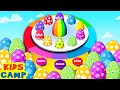 Surprise Eggs Dancing Balls Finger Family Best Learning Videos For Toddlers By Kidscamp