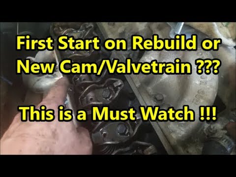 Prime an Engine's Oil Pump - A Must Before First Startup (How To/Walk-Through)