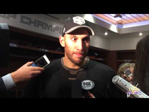 LA Kings Left Wing Dwight King, October 26, 2014