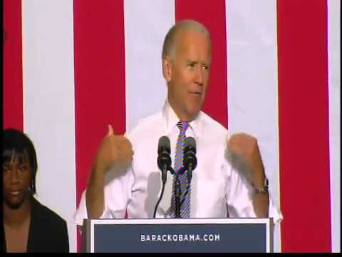Vice President Joe Biden speaks in Detroit, part 1