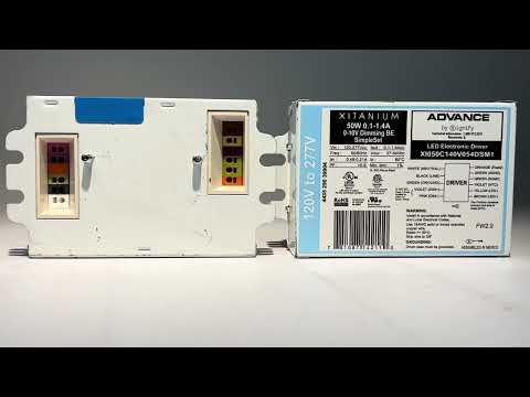 XI050C140V054DSM1 50 Watt Advance LED Driver with SimpleSet
