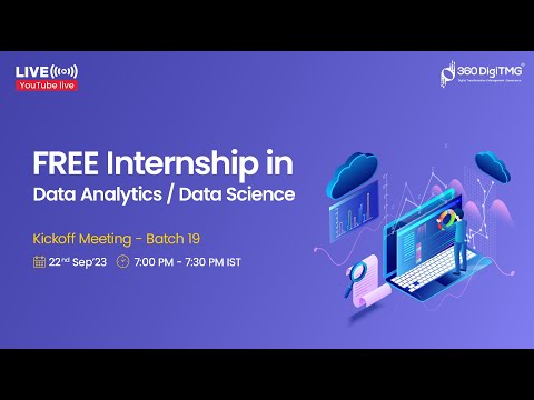 Free Data Analytics Data Science Internship | Batch 19 | 360DigiTMG