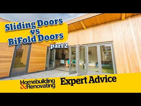 Sliding Doors vs Bifold Doors | ADVICE | Homebuilding Video