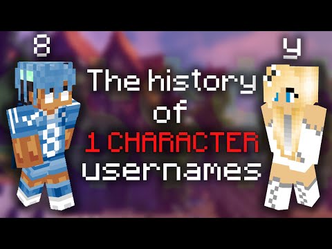 ignChucky - The Crazy History of Minecraft's 1 Character Names