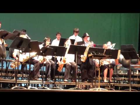 NMS Jazz Band - Oye Como Va - March 10, 2016 - Almost Spring Concert