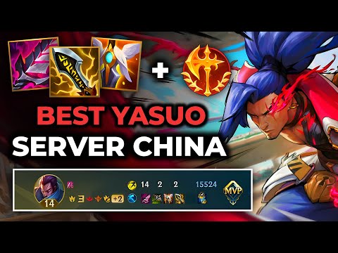 Yasuo Wild Rift China - Build Runes Guide Patch 7.0a - Gameplay Yasuo Season 20