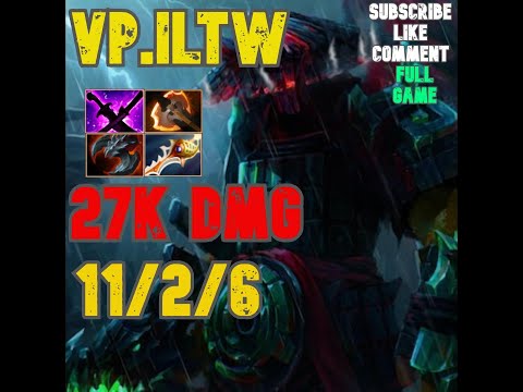OMG! VP.ILTW OP Pro GamePlay Juggernaut Dota2 7.26b Divine reaper item