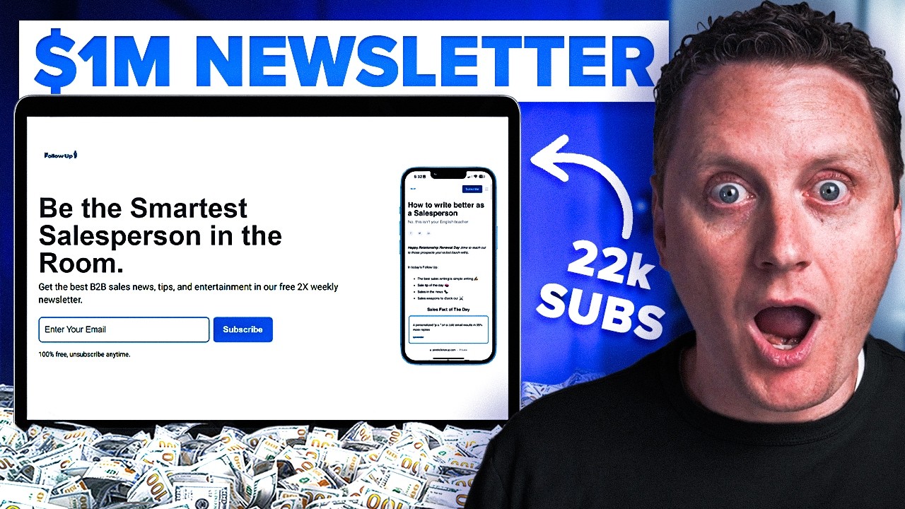 How to Build a $1M Newsletter in 9 Months