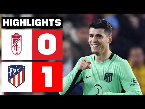 GRANADA CF 0 - 1 ATLÉTICO DE MADRID | HIGHLIGHTS | LALIGA EA SPORTS