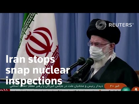 イラン、核査察を急停止 (Iran stops snap nuclear inspections)