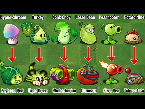 PvZ 2 Discovery - All Plants Evolution NOOB - PRO V9.7.1