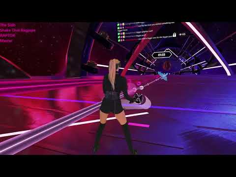 The Sidh - Shake That Bagpipe | Synth Riders Master | Mixed Reality Gameplay | Valve Index