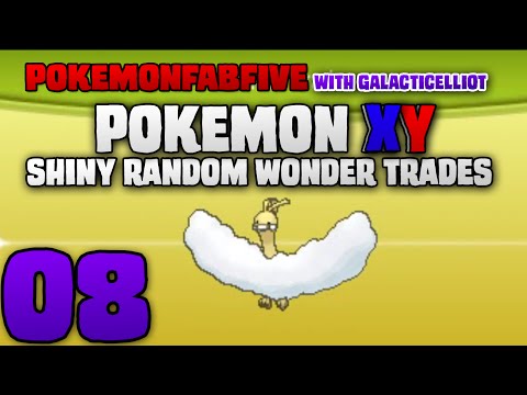 Pokemon X Shiny Random Wonder Trades on the PokemonFabFive!