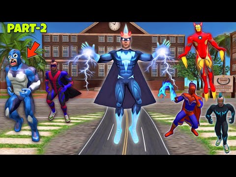 ROPE HERO VICE TOWN Is In Danger (Electric Man) Part 2 | Fight!