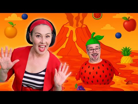 Floor Is Lava - Fruit Edition | Preschool Brain Break Activity Dance | Lah-Lah Kids Songs