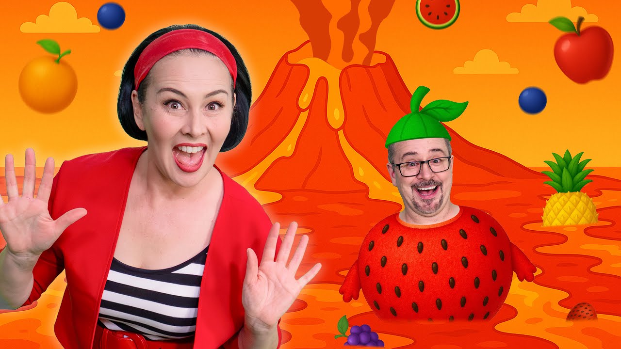 Floor Is Lava - Fruit Edition | Preschool Brain Break Activity Dance | Lah-Lah Kids Songs