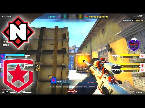 Nemiga vs Gambit - Vulkan Fight Series | CSGO HIGHLIGHTS