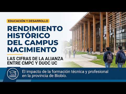 Campus Nacimiento CMPC-Duoc UC: Las cifras de un proyecto que transforma la provincia