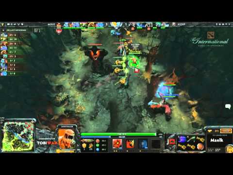 Mousesports vs iCCup Game 3  DOTA 2 International Western Qualifiers - TobiWan & Soe