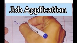 Job Application in Simple words