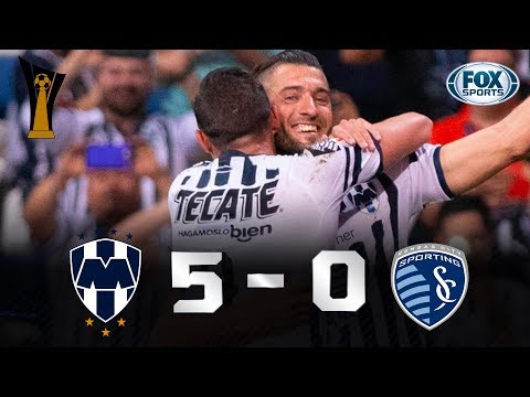 Monterrey - Sporting KC [5-0] | GOLES | Semifinal ...