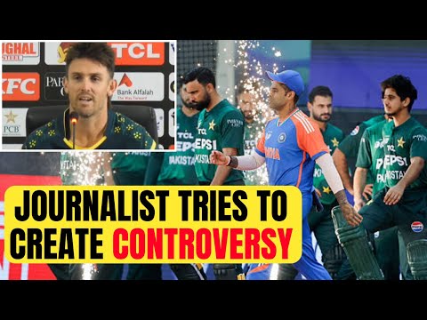 Australia skipper Mitchell Marsh SHUTS DOWN Pakistan reporter over India boycott question