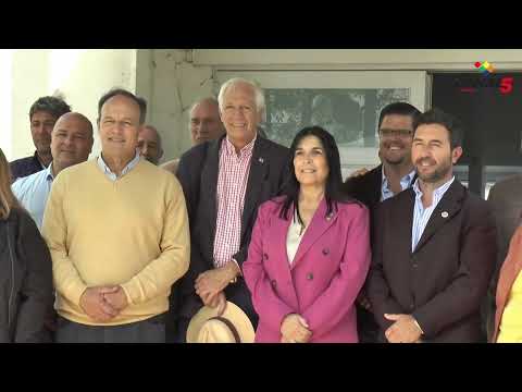 NICASIO TITO, PRESIDENTE DE FAREER, PRESENTE EN LA 42° EXPO RURAL DE VILLA ELISA