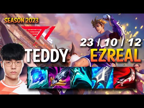 Teddy EZREAL vs VARUS ADC - KR Ranked