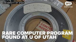 UNIX v4 program found cleaning out an office at the University of Utah