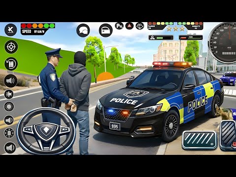🚓 Police Car Chase Simulator 3D – Real City Cop Pursuit Gameplay (Android)