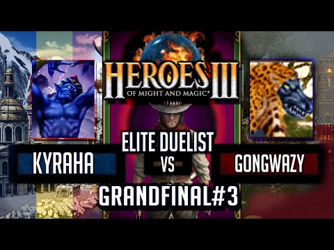 Герои 3 JO Duel Final 🏆 Kyraha vs Gongwazy ❖ Elite Duelist ❖ HotA game #3