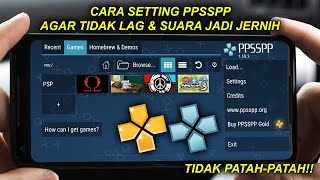 Download lagu How to Set PPSSPP to Avoid Lag - Smooth Sound and Clear Images | PSP Games mp3
