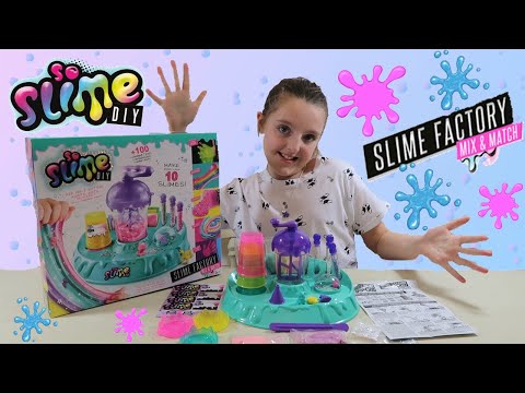 SO SLIME DIY SLIME FACTORY CANAL TOYS