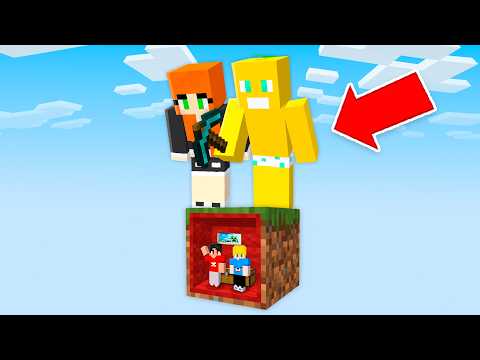 Me ESCONDI DENTRO do um bloco dos meus amigos