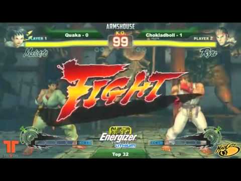 DreamHack Summer 2012 - WB - Quaka (Makoto) vs. Chokladboll (Ryu)