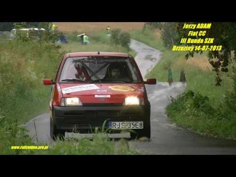 Jerzy ADAM  Fiat CC  III Runda SZK  Brzeziny 14-07-2013