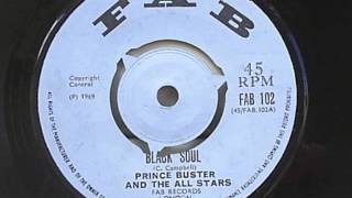 Prince Buster & The All Stars - Black Soul