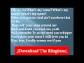 Download This song ringtone at http://allringtones ...
