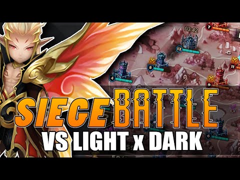 SUMMONERS WAR ★ Belagerungskampf: RageKick vs. Light x Dark vs. Goolag (Deutsch/German)