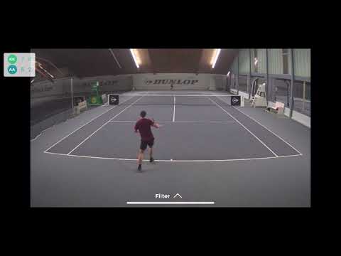 Konstantin Kukaras College Tennis Recruiting Video Match Play - Committed