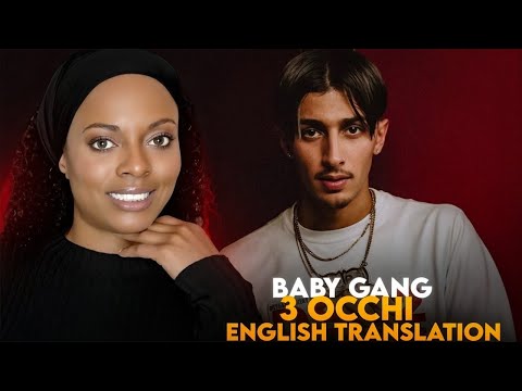 BABY GANG – 3OCCHI 👀🔥 FIRST TIME REACTION!! THIS WAS DIFFERENT… (English Translations) 🇲🇦