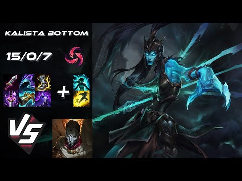 BOTTOM Kalista vs Jhin - NA Grandmaster Patch 14.5.1