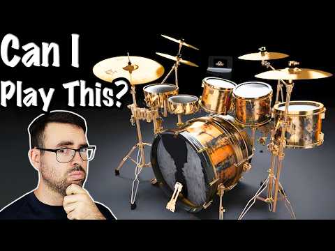 Setting Up My Drums Based on Terrible A.I. Images (part 2)