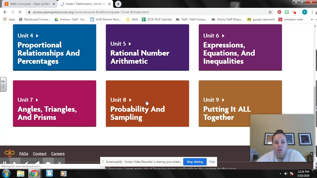 Accessing Open Up Resources Math Curriculum