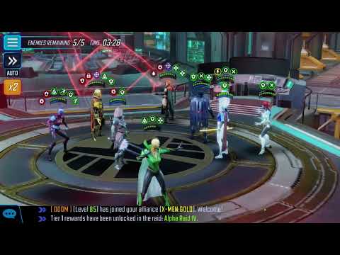 infinity watch vs madelyn prior marauders marvel strike force