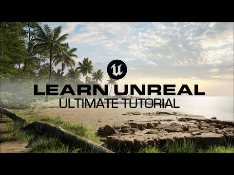 Complete Beginner Guide To Unreal Engine 5 | UE5 Starter Course - Tropical Beach