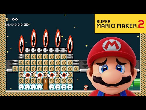 Super Mario Maker 2 - Mario's House Is On Fire