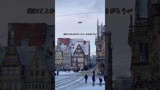 ブレーメン&ハンブルグ日帰り観光vlog🇩🇪 街並みが美しい2都市に感動✨　#ドイツ旅行 #ヨーロッパ旅行 #海外旅行 #travelvlog #fyp