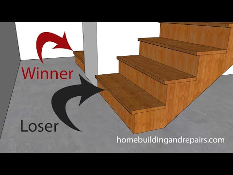 How To Use Smaller Tread Run If Building Designer Need's An Extra Inch To Make Stair Fit