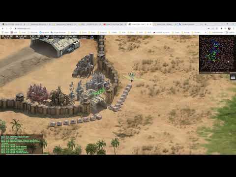 Desert Order - Attacking troops outside an enemy base